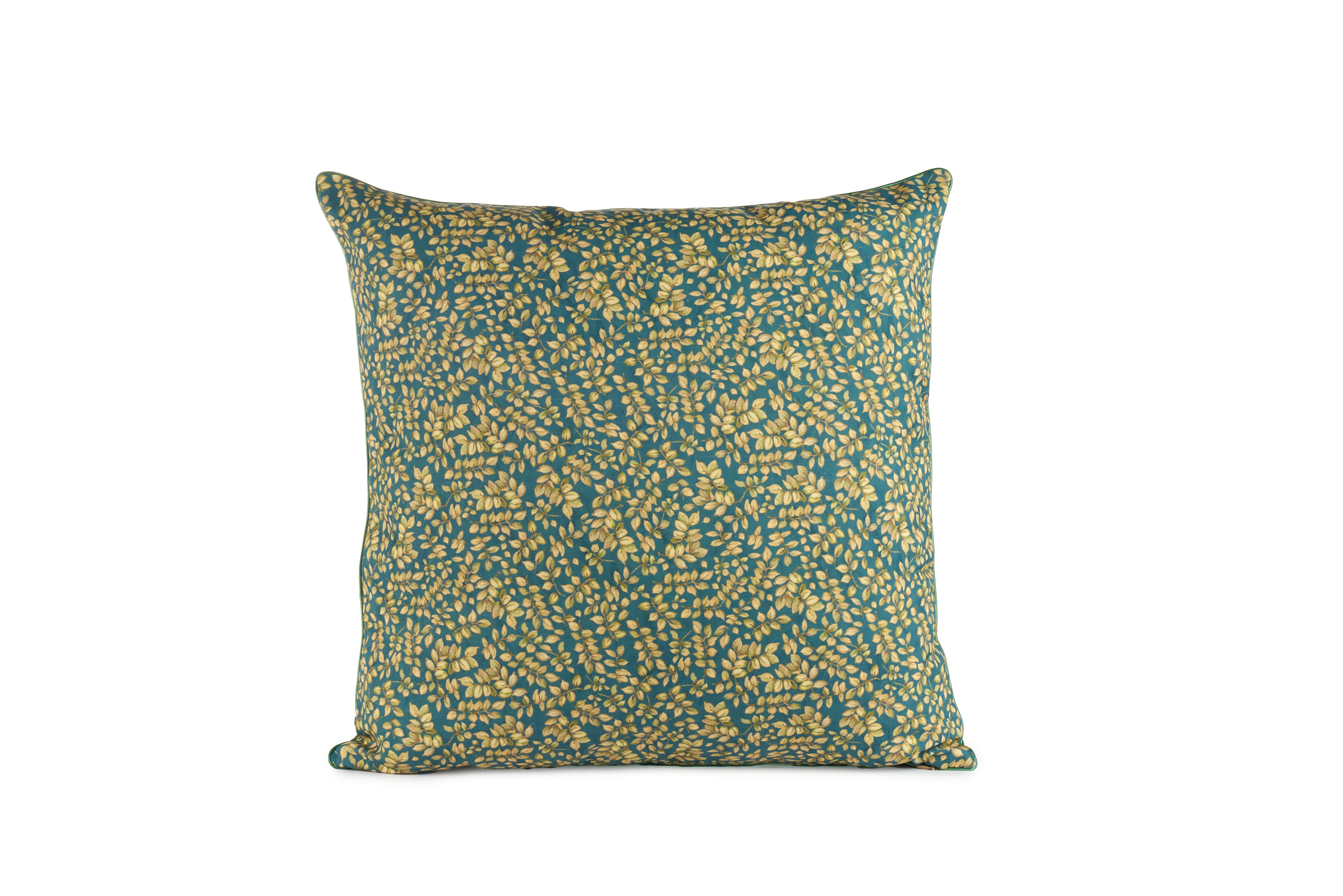 Organic Cotton Floral Pillow Cover 24x24